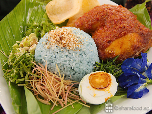 nasi kerabu photo nasi kerabu photo